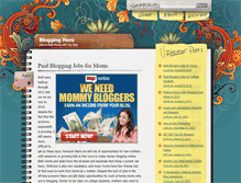 Tablet Screenshot of makemoneyblogging.info